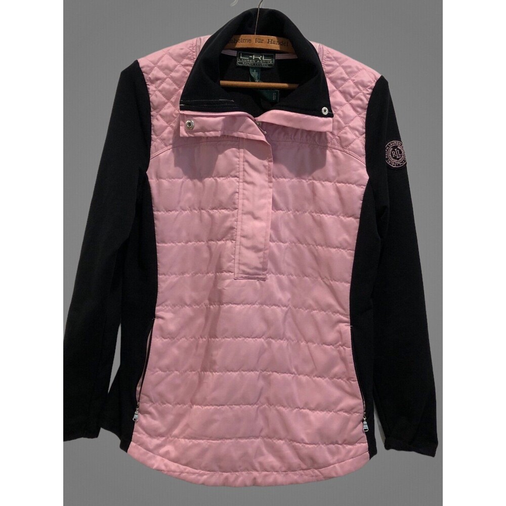 L-RL Lauren Active Pullover Jacket Small